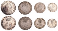 George III (1760-1820), Pre-1816 issues, Maundy Set, 1800 (ESC 2421; S 3764) [4]. Generally good very fine	 £150-£200