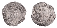 Edward VI (1547-1553), First period, Halfgroat, Canterbury, no mm., reads edoard and civitas cantor, 1.03g/6h (N...