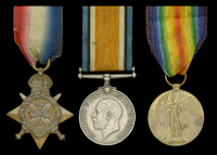 Three: Private M. O’Brien, South Lancashire Regiment, who was severely wounded in action at the Battle of La...