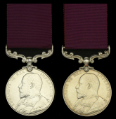 Army L.S. & G.C., E.VII.R. (2) (24727 Q.M. Sjt: A. Luxon. R.E.; 23068 F. of W. S. Sjt. E. Hoskison. R.E.) edge...