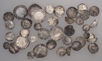 Miscellaneous British hammered coins in silver (39), various types, mostly detectorist finds [39]. Varied state	...