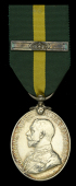 Territorial Force Efficiency Medal, G.V.R., with one Additional Award Bar (474014 C.S. Mjr: G. Picker. R.E.) good...