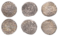 Edward III (1327-1377), Pre-Treaty period, Penny, York Royal, series E, mm. cross 2 on obv. only, 1.15g/6h (N 1168;...