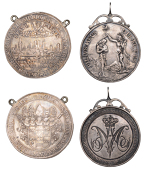 Germany, Westphalia, MÜNSTER, Christoph Bernhard von Galen, Thaler, 1661, 28.28g/12h (Dav. 5603; KM 75); with...