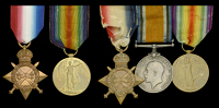 Pair: Second Lieutenant H. L. M. Ellis, Royal Welsh Fusiliers, an ordained Flintshire priest, who died of wounds...