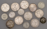 Russia, USSR, Poltinnik, 1924, St Petersburg (KM 89.1); with similar in silver (14), various dates [15]. Fine or...