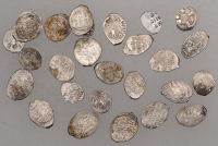 Miscellaneous, RUSSIA, Assorted ‘wire money’ coins (26), all silver, various types [26]. Fine or better	 £100-£120