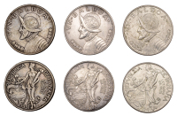 Panama, Republic, Balboa (3), 1931, 1947 (2), all Philadelphia (KM 13) [3]. Better than very fine	 £100-£120