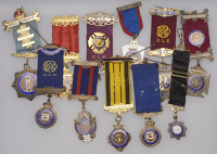 RAOB, Pride of Reading, 1932, a silver and enamel medal by F & S., 28mm, 31.35g; Reading & District Chapter 135,...