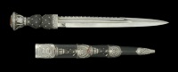 Gordon Highlanders Officer’s Full Dress Edwardian Dirk and Suspension Belt.
A very good Edwardian silver example...