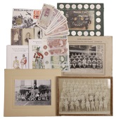 Miscellaneous, Collection of miscellaneous ephemera, mostly of Military interest, and banknotes, to include Queen...