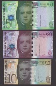 Bank of Scotland, £10, £20, and £50, 17 September 2007, serial numbers AA002827, AA002993, and AA001067,...