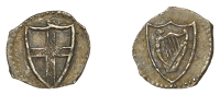 Commonwealth (1649-1660), Halfpenny, 0.25g/3h (ESC 230; N 2730; S 3223). Good very fine; the last silver halfpenny	...