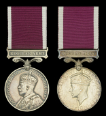 Army L.S. & G.C. (2), G.V.R., 3rd issue, Regular Army (1859961 Sjt. R. Gold-Spilsbury. R.E.); G.VI.R., 1st issue,...