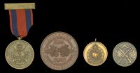Woolwich and Sandhurst Athletics Medal, 51mm, bronze, the reverse engraved ‘R. C. Wellesley 1886’, in its fitted...