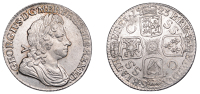 George I (1714-1727), Shilling, 1723, first bust, ssc (ESC 1586; S 3648). Extremely fine	 £100-£120