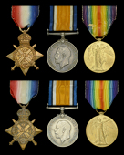 Three: Staff Sergeant H. Dearlove, Army Service Corps
1914 Star (M1-6950 Pte. H. Dearlove. A.S.C.); British War and...