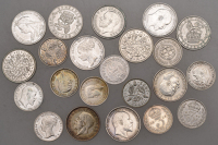 Victoria to George VI, miscellaneous minor denominations in silver (22), various types [22]. Varied state	 £100-£120