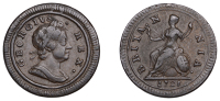 George I (1714-1727), Farthing, 1721 (BMC 822; S 3662). Very fine	 £100-£120
