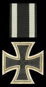 Germany, Iron Cross 1939, First Class breast badge, silver with iron centre, the pin stamped ‘7’ [Paul Meybauer,...