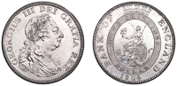George III (1760-1820), Bank of England, Dollar, 1804, type A/2 (ESC 1925; S 3768). Harshly cleaned, otherwise good...