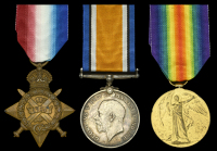 Three: Private F. Hill, Devonshire Regiment
1914 Star (8378 Pte. F. Hill. 2/Devon: R.); British War and Victory...