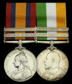 Pair: Lieutenant A. L. Hope, British South Africa Police, a defender of Mafeking who was accidentally shot and...