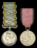 Pair: Private J. Wyllie, 2nd Dragoons (Royal Scots Greys), a probable Heavy Brigade Charger

Crimea 1854-56, 4...