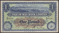 Isle of Man Bank Limited, £1, 30 December 1959, serial number N/4 9356, Cashin and Quirk signatures, about very...