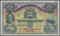 National Bank of Scotland Limited, £20, 1 July 1936, serial number A113-032, Drever signature, one manuscript...