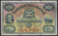 National Bank of Scotland Limited, £100, 11 January 1943, serial number A024-598, Drever and Leggat signatures,...