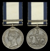 Naval General Service 1793-1840, 1 clasp, Nassau 22 March 1808 (John Richards.) minor edge bruise, otherwise toned,...