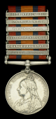 Queen’s South Africa 1899-1902, 6 clasps, Tugela Heights, Orange Free State, Relief of Ladysmith, Transvaal,...