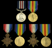 Family Group:

A Great War ‘Western Front’ M.M. pair awarded to Private E. Dale, West Riding...