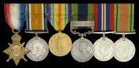 Six: Gunner W. A. Staff, Royal Garrison Artillery, who was captured and taken Prisoner of War at Essigny le Grand on...