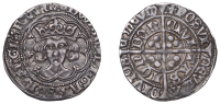 Edward IV (Second reign, 1471-1483), Groat, London, class XVIIIb, mm. pierced cross with pellet in third...