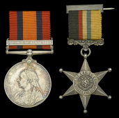 Pair: Private L. Maris, Kimberley Town Guard

Queen’s South Africa 1899-1902, 1 clasp, Defence of Kimberley...