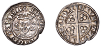 Edward I (1272-1307), New coinage, Penny, class 1c, London, reversed ns on obv., mixed ns on rev., no pellet after...