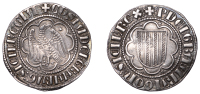 Italy, SICILY, Peter of Aragon and Constance of Hohenstafen (1282-5), Pierreale, Messina, uncrowned eagle right,...