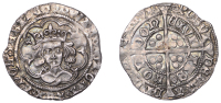 Edward IV (First reign, 1461-1470), Heavy coinage, Groat, London, class III, mm. rose, quatrefoils by neck, nothing...