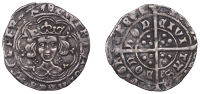 Edward IV (First reign, 1461-1470), Light coinage, Groat, London, class VI, mm. sun, quatrefoils by neck, fleur on...