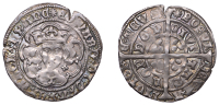 Edward IV (First reign, 1461-1470), Light coinage, Groat, London, class VI, mm. sun, quatrefoils by neck, fleur on...