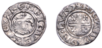 Richard I (1189-1199), Penny, class IVb, London, Ricard, ricard · on · lvn, 1.18g/11h (SCBI Mass 1107ff; N 968/2;...