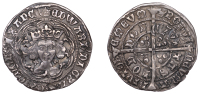 Edward IV (First reign, 1461-1470), Light coinage, Groat, London, class VII, mm. crown, quatrefoils by neck, fleur...