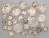 Miscellaneous British coins in .925 silver (31), various types, 130.75g total [31]. Generally fine	 £120-£150