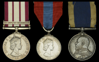 Naval General Service 1915-62, 1 clasp, Near East (D/SMX. 903854. F. E. Perham. E.M.1. R.N.); Imperial Service...