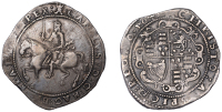 Charles I (1625-1649), Exeter mint, Crown, 1645, mm. castle, 27.55g/4h (SCBI Brooker 1042, same dies; N 2561; S...