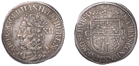 Scotland, Charles I, Twelve Shillings, mm. thistle-head (at end of legend on obv., above crown on rev.), single...