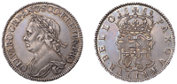 Oliver Cromwell, Halfcrown, 1658 (Lessen I26; ESC 252; S 3227A). Good very fine, handsome old cabinet tone, a few...