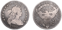 United States of America, Dollar, 1800, 12 arrows (KM 32). Near fine	 £200-£300